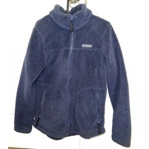 Womens Columbia Fluffy Fleece Jacket Size Small